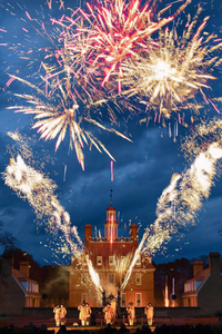4th July Fireworks in Colonial Williamsburg